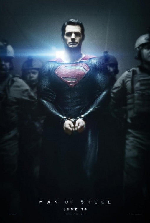 1000 piece jigsaw puzzle for the movie poster: Man of Steel (2013) ver2