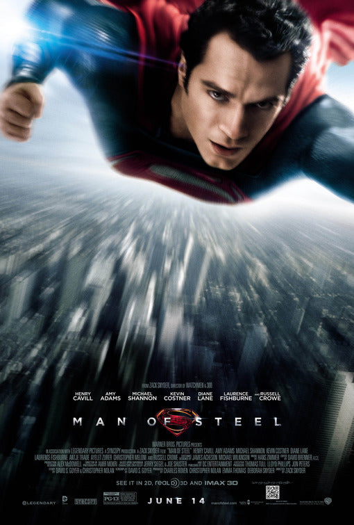 1000 piece jigsaw puzzle for the movie poster: Man of Steel (2013) ver3