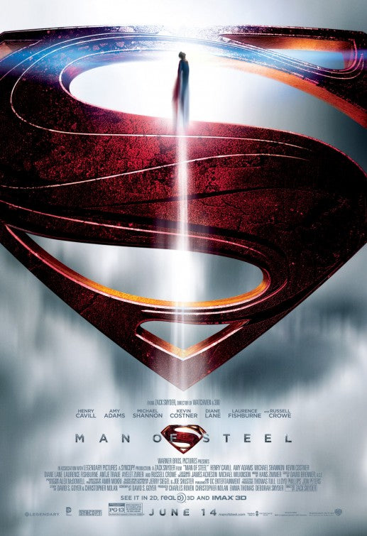 1000 piece jigsaw puzzle for the movie poster: Man of Steel (2013) ver6