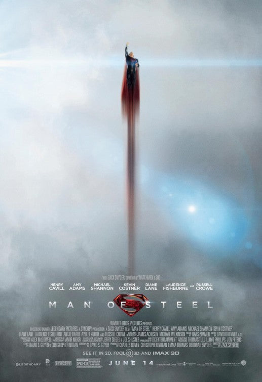 1000 piece jigsaw puzzle for the movie poster: Man of Steel (2013) ver8