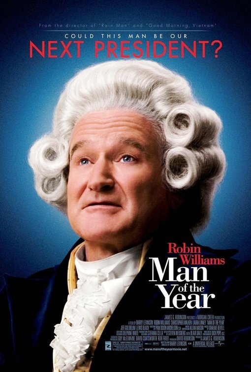 the movie poster: Man of the Year (2006)