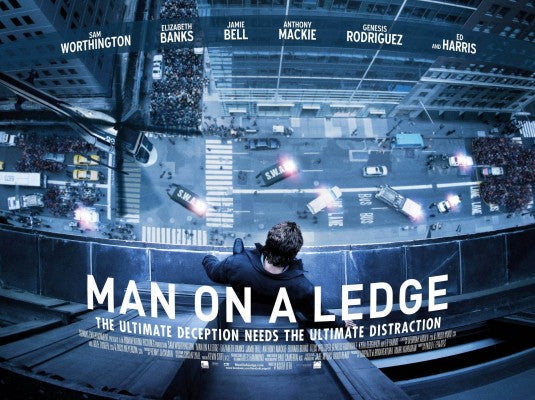 1000 piece jigsaw puzzle for the movie poster: Man on a Ledge (2012) ver2