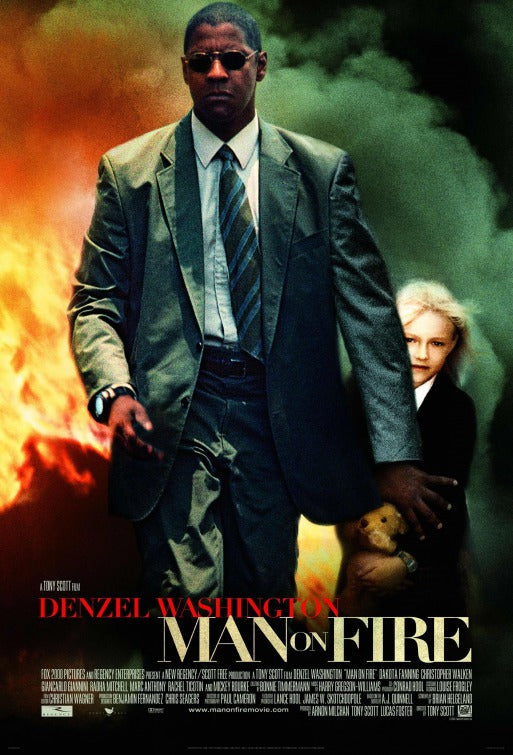the movie poster: Man on Fire (2004)