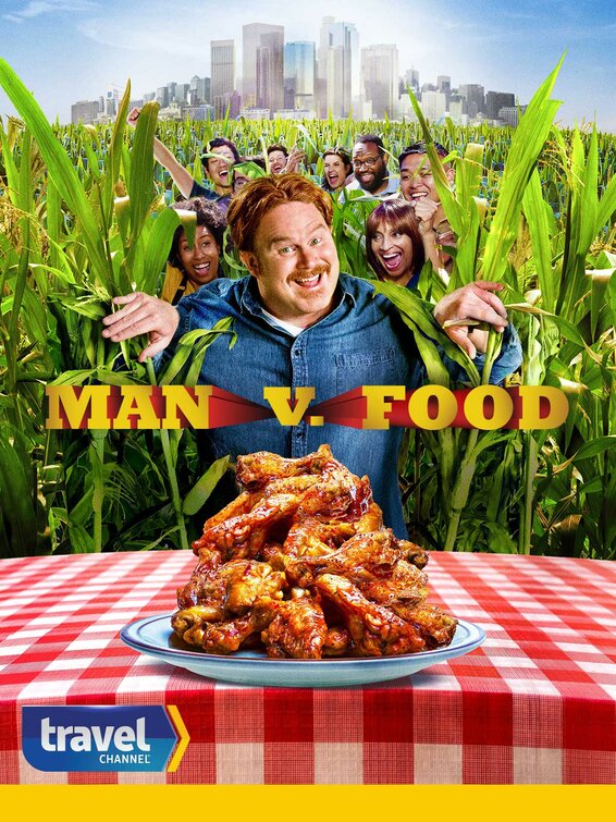 1000 piece jigsaw puzzle for tv poster: Man v. Food, ver3