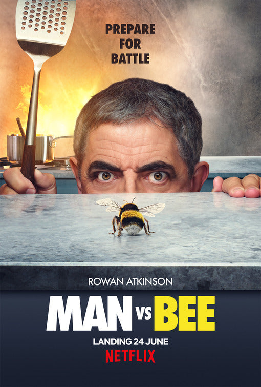 1000 piece jigsaw puzzle for tv poster: Man vs. Bee