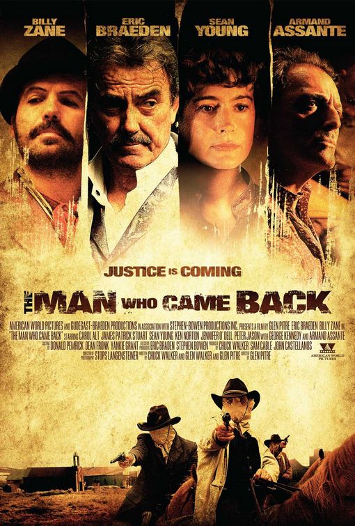 1000 piece jigsaw puzzle for the movie poster: The Man Who Came Back (2008)