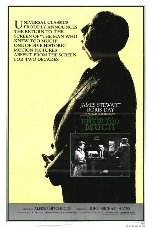 the movie poster: The Man Who Knew Too Much (1956) ver4