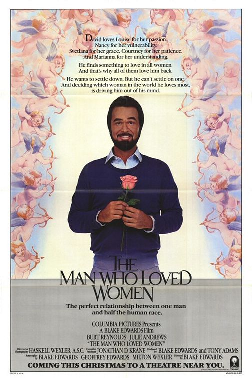 the movie poster: The Man Who Loved Women (1983) ver2