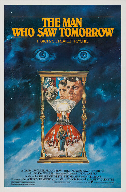 1000 piece jigsaw puzzle for the movie poster: The Man Who Saw Tomorrow (1981)