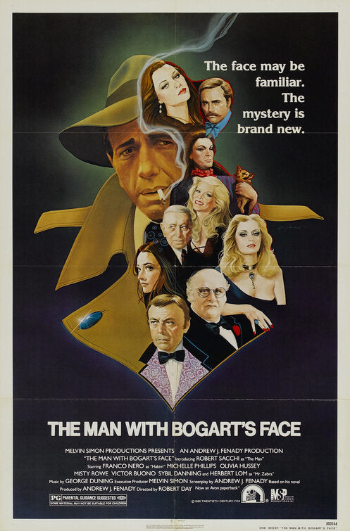 the movie poster: The Man With Bogart's Face (1980)