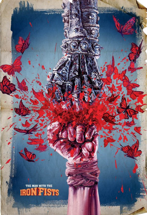 1000 piece jigsaw puzzle for the movie poster: The Man with the Iron Fists (2012) ver6