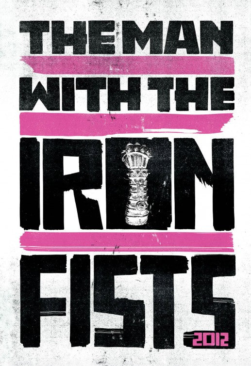 1000 piece jigsaw puzzle for the movie poster: The Man with the Iron Fists (2012) ver8