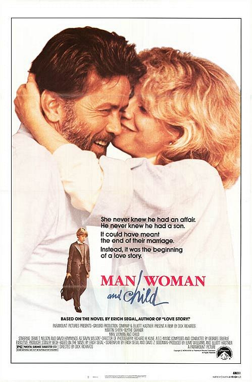 1000 piece jigsaw puzzle for the movie poster: Man, Woman and Child (1983)