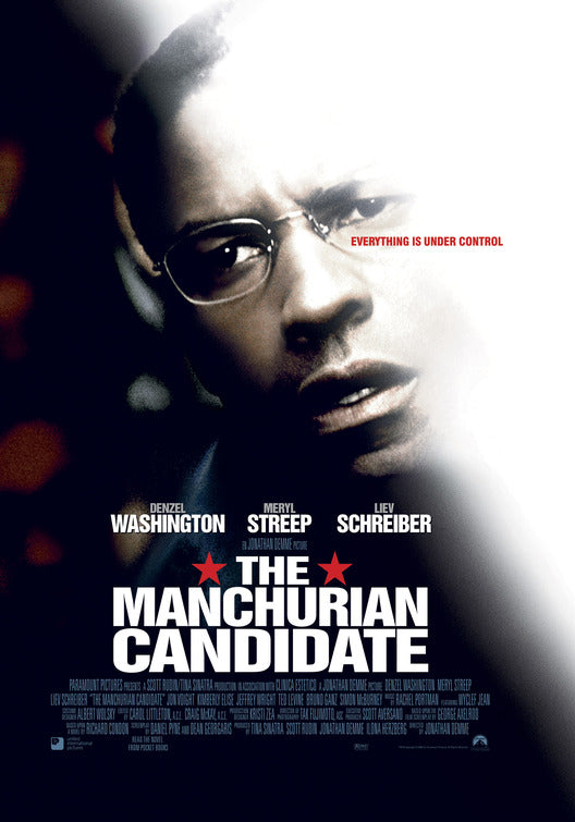 the movie poster: The Manchurian Candidate (2004) ver2