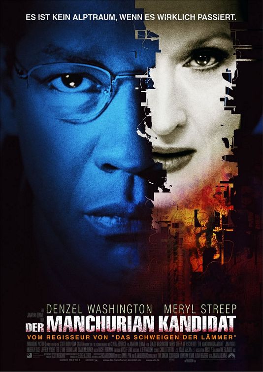 the movie poster: The Manchurian Candidate (2004) ver3
