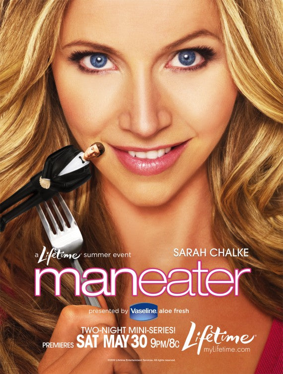 1000 piece jigsaw puzzle for tv poster: Maneater