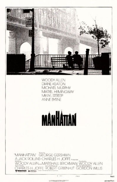 the movie poster: Manhattan (1979)
