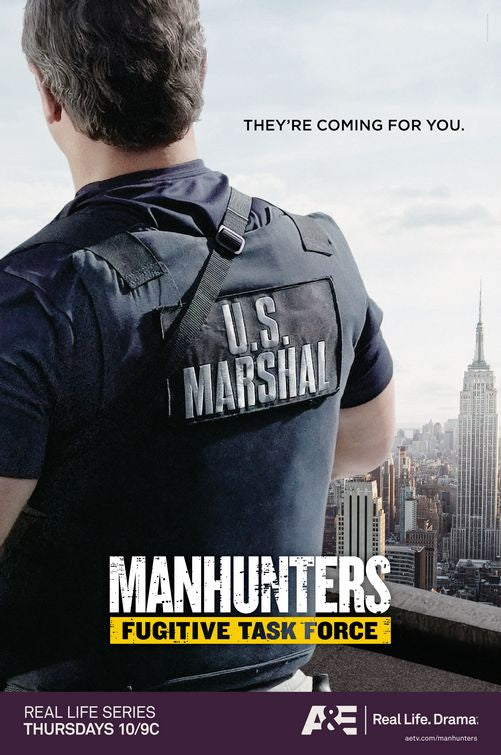 1000 piece jigsaw puzzle for tv poster: Manhunters: Fugitive Task Force