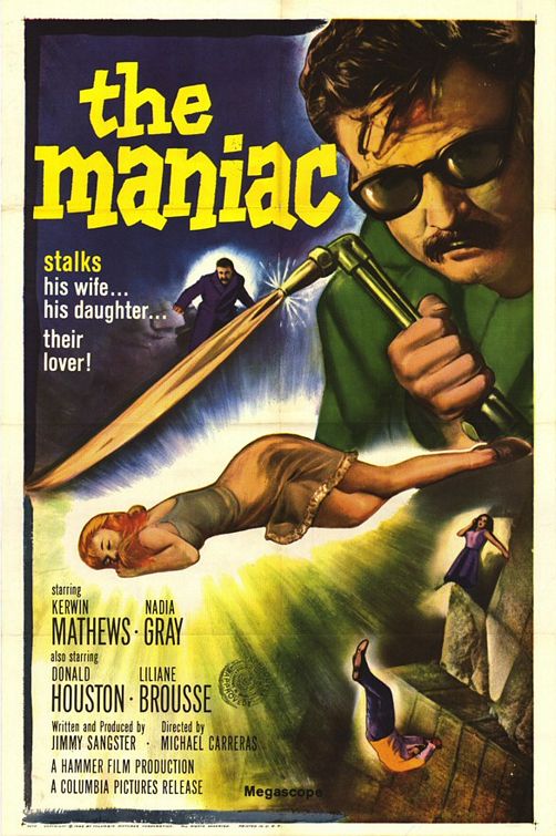the movie poster: Maniac (1962)