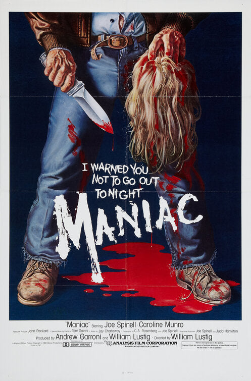 the movie poster: Maniac (1980)