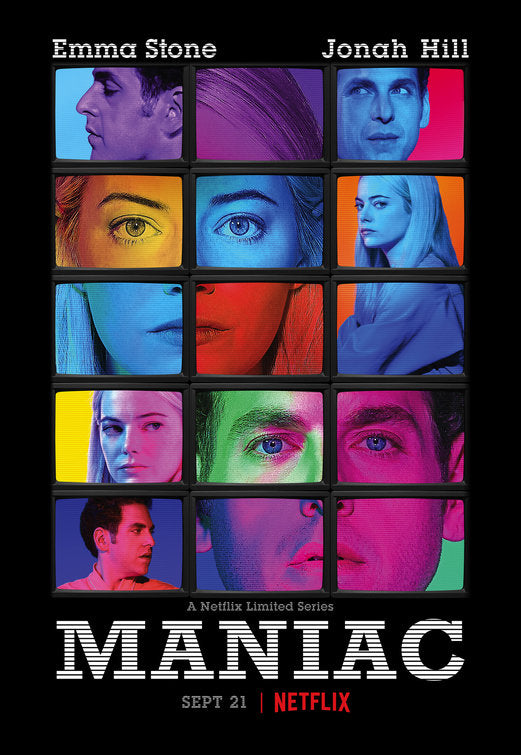 1000 piece jigsaw puzzle for tv poster: Maniac