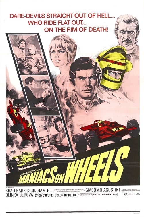 the movie poster: Maniacs on Wheels (1970)