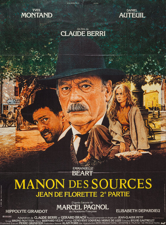 the movie poster: Manon of the Spring (1987)