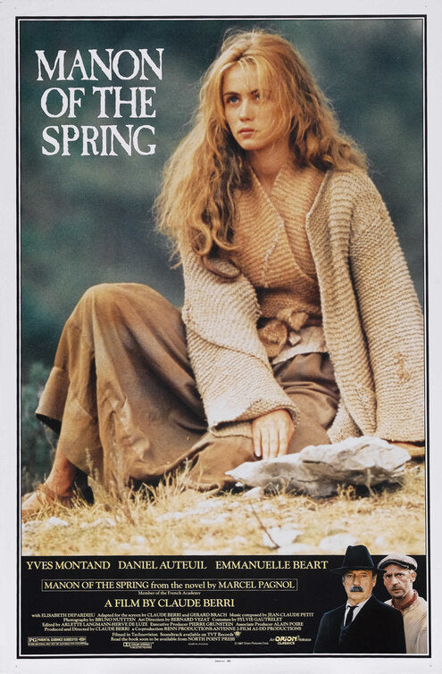 the movie poster: Manon of the Spring (1987) ver2