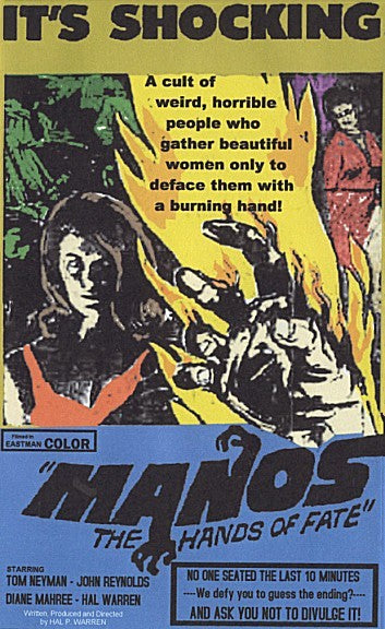 1000 piece jigsaw puzzle for the movie poster: Manos: The Hands of Fate (1966)