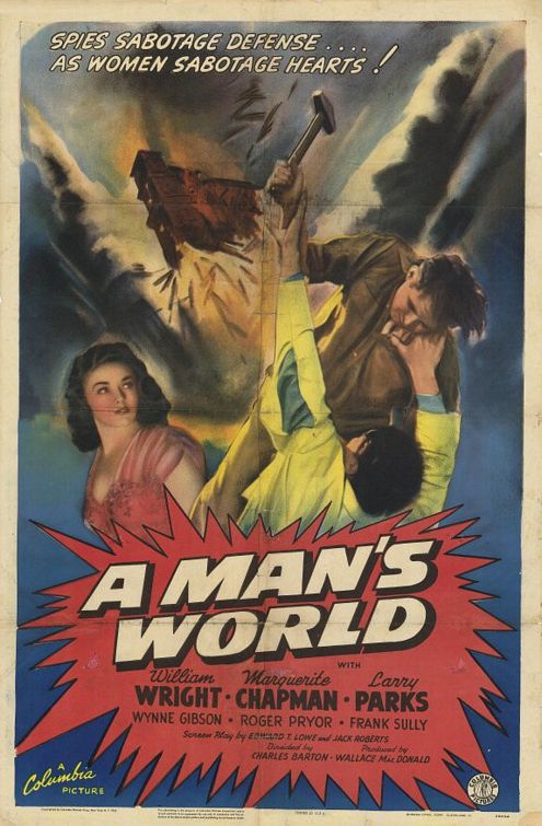 the movie poster: A Man's World (1942)