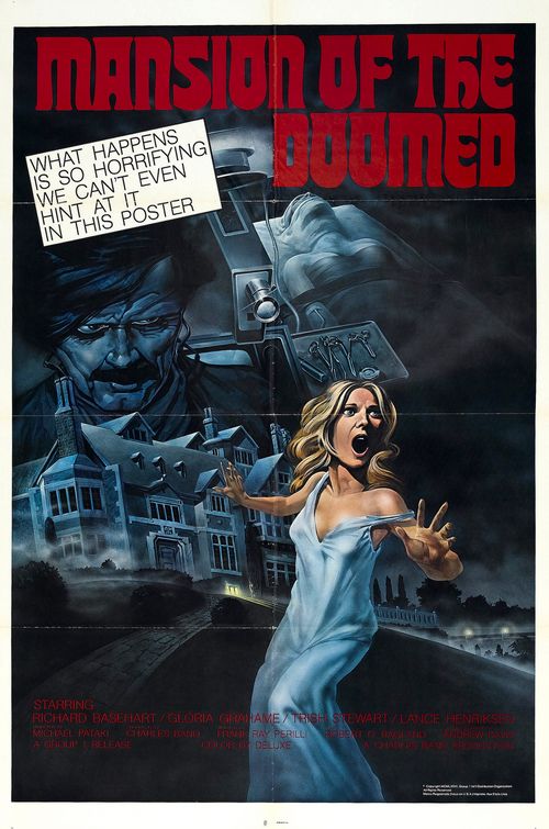 the movie poster: Mansion of the Doomed (1976)