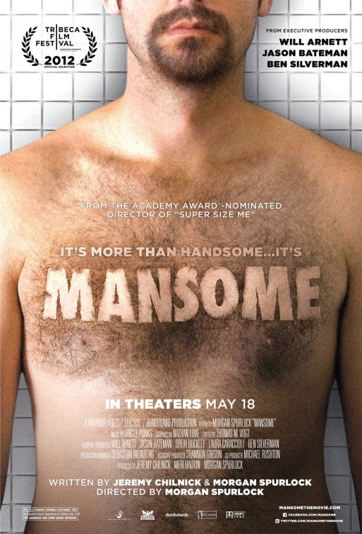1000 piece jigsaw puzzle for the movie poster: Mansome (2012)