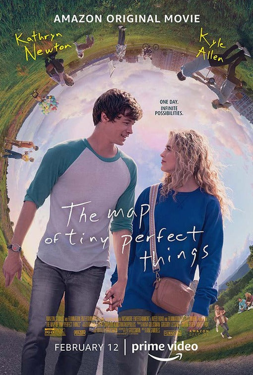1000 piece jigsaw puzzle for the movie poster: The Map of Tiny Perfect Things (2021) ver2