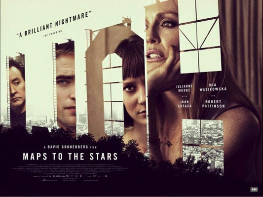 1000 piece jigsaw puzzle for the movie poster: Maps to the Stars (2014) ver2