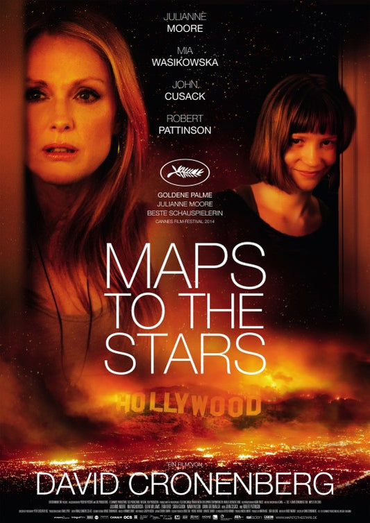 1000 piece jigsaw puzzle for the movie poster: Maps to the Stars (2014) ver3