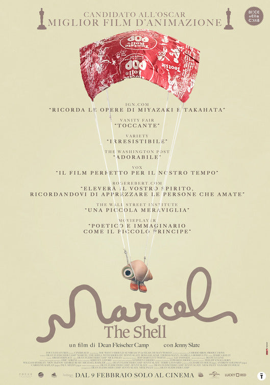 1000 piece jigsaw puzzle for the movie poster: Marcel the Shell with Shoes On (2022) ver3