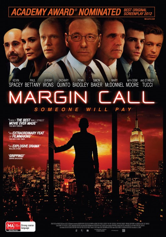 1000 piece jigsaw puzzle for the movie poster: Margin Call (2011) ver9
