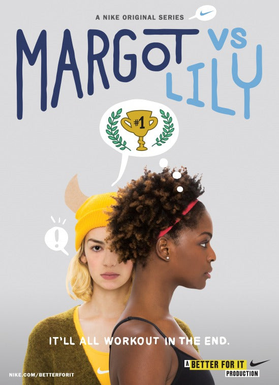 1000 piece jigsaw puzzle for tv poster: Margot vs. Lily
