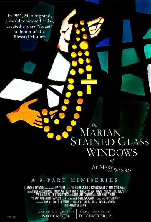 1000 piece jigsaw puzzle for tv poster: The Marian Stained Glass Windows, ver2