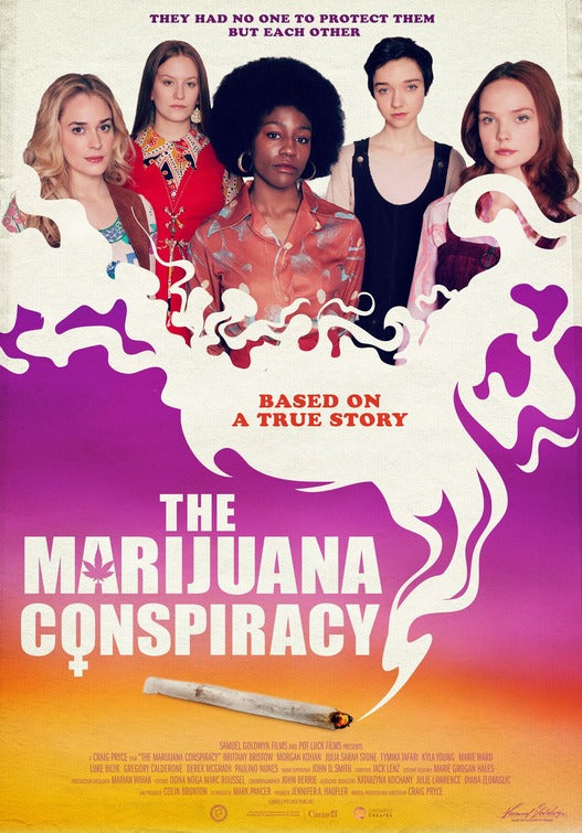 1000 piece jigsaw puzzle for the movie poster: The Marijuana Conspiracy (2021)