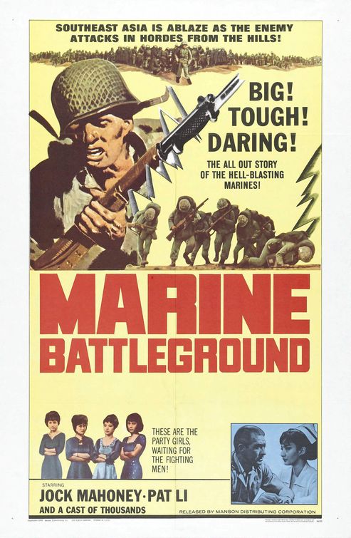 the movie poster: Marine Battleground (1966)