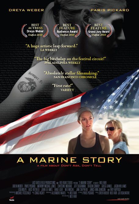 1000 piece jigsaw puzzle for the movie poster: A Marine Story (2010)