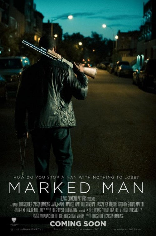 1000 piece jigsaw puzzle for the movie poster: Marked Man (2013)