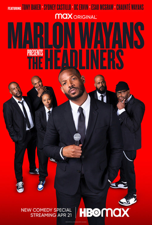 1000 piece jigsaw puzzle for tv poster: Marlon Wayans Presents: The Headliners