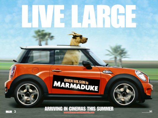 1000 piece jigsaw puzzle for the movie poster: Marmaduke (2010) ver5
