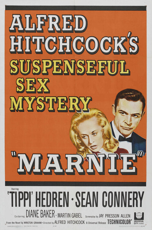1000 piece jigsaw puzzle for the movie poster: Marnie (1964)