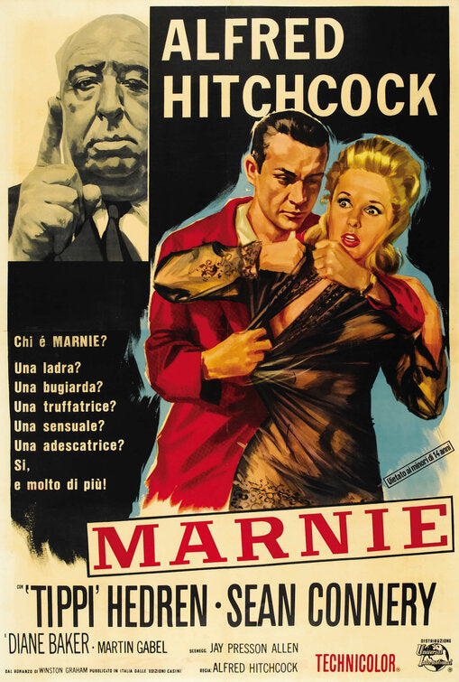 1000 piece jigsaw puzzle for the movie poster: Marnie (1964) ver2