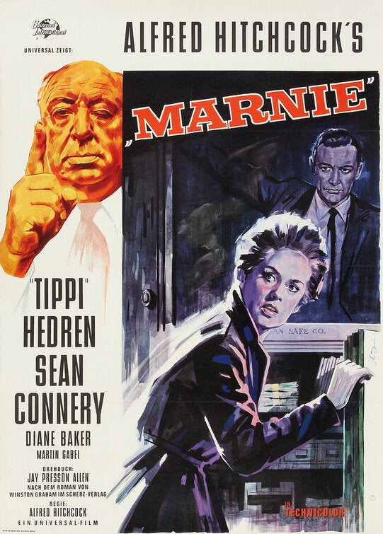 1000 piece jigsaw puzzle for the movie poster: Marnie (1964) ver3