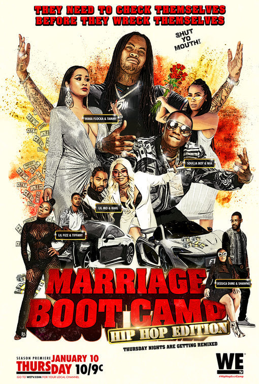 1000 piece jigsaw puzzle for tv poster: Marriage Boot Camp, ver7