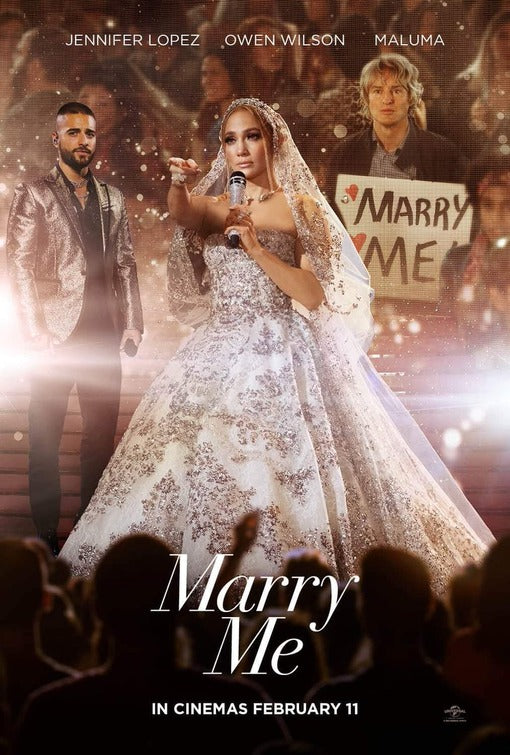 1000 piece jigsaw puzzle for the movie poster: Marry Me (2022) ver3